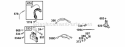 Electrical Diagram and Parts List for 133202-0124-02  Briggs and Stratton Engine